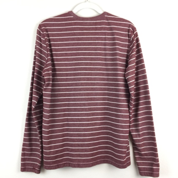 Prana Striped Long Sleeve Shirt SzM - Picture 2 of 5